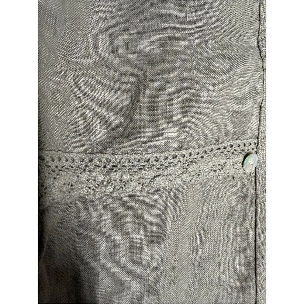 Driver Women’s Bohemian Linen Pants Joggers Size XXL EU/ XL US Lace Trim *Notes - Picture 5 of 16